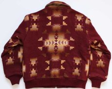 画像2: 90s USA製 PENDLETONペンドルトン ネイティブ柄 ウールジャケット S (2)