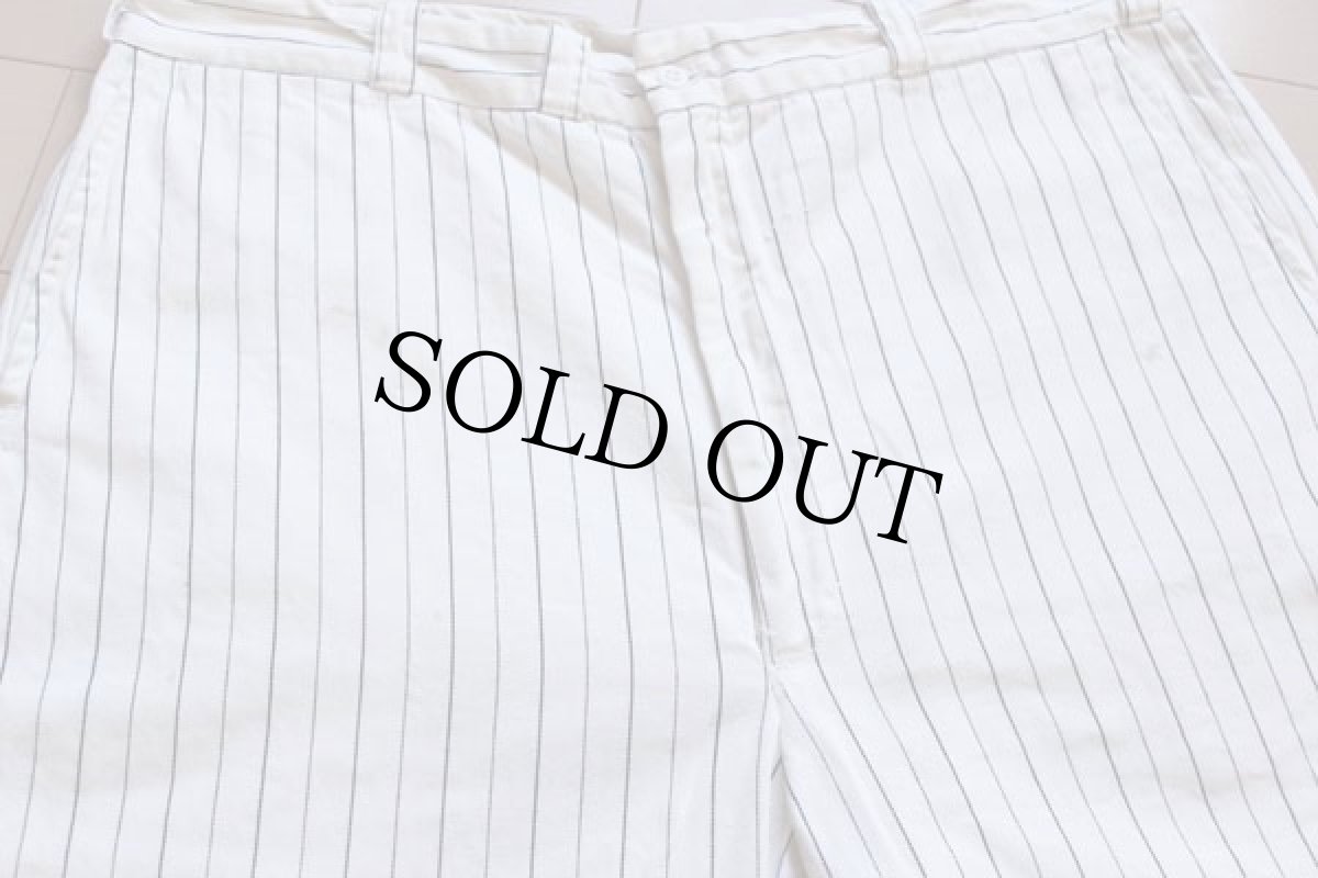 画像4: 60s Leeリー ピンストライプ ワークパンツ (4)