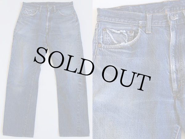 60s LEVI'Sリーバイス 502 BIGE デニムパンツ w32 - Sixpacjoe
