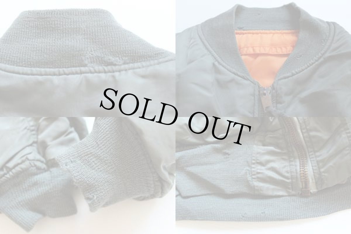 画像3: 60s 米軍 USAF MA-1 8279D フライトジャケット L (3)