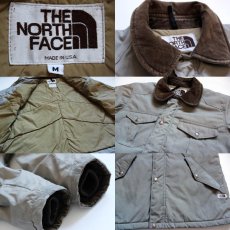 画像3: 80s USA製 THE NORTH FACEノースフェイス 茶タグ 中綿入り マウンテンジャケット グレーベージュ M (3)