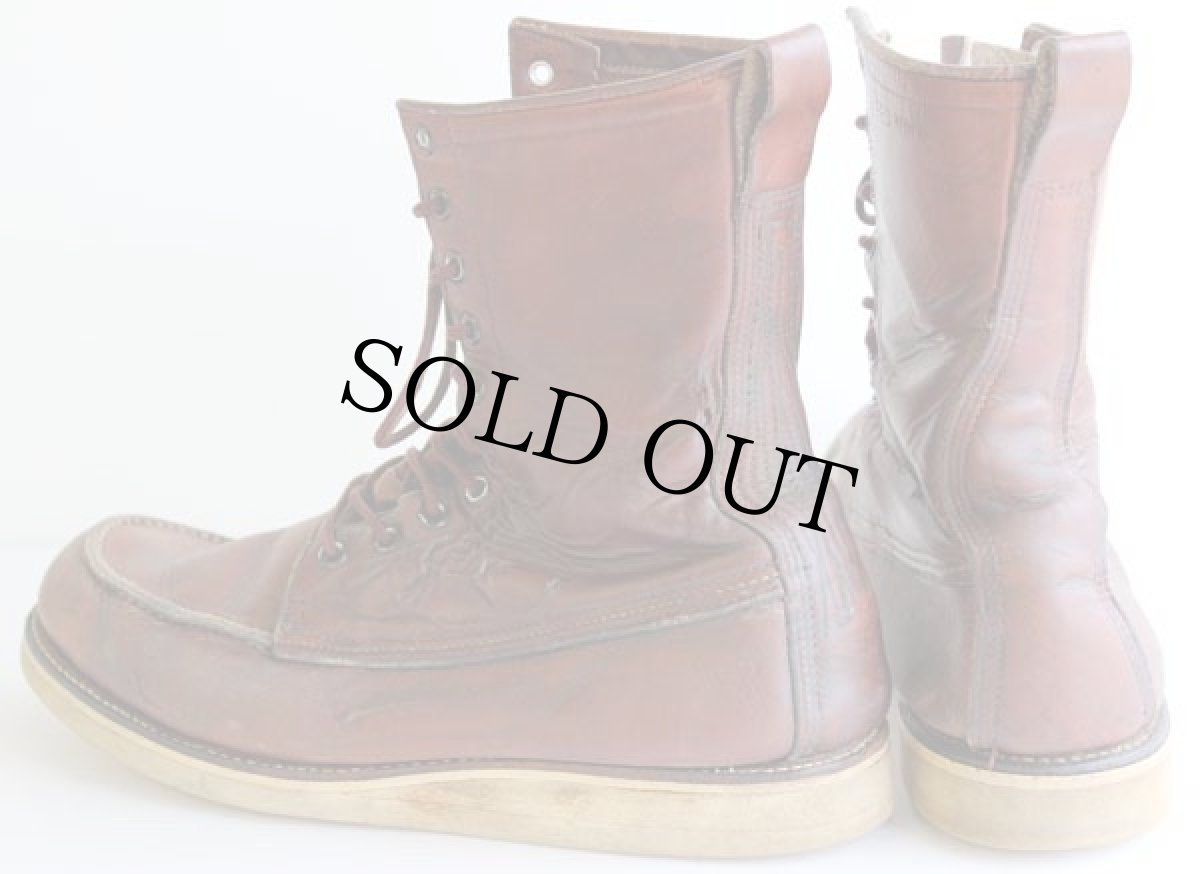 画像2: 50s REDWINGレッドウイング 877 刺繍犬タグ アイリッシュセッター ブーツ 10.5 (2)