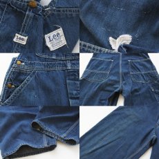 画像3: 60s USA製 Leeリー JELT DENIMジェルトデニム オーバーオール (3)