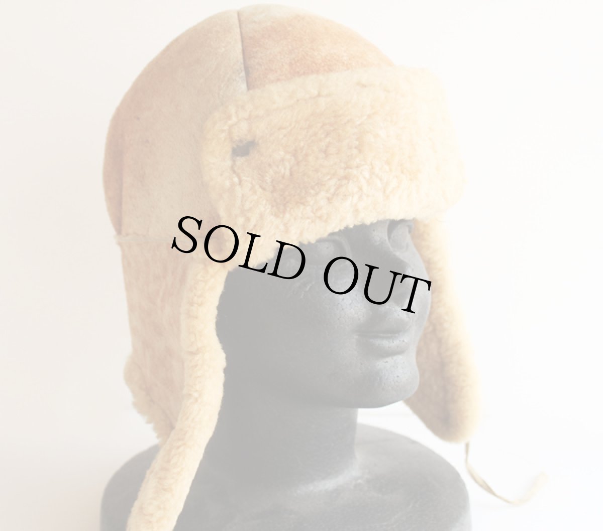 画像2: シープスキン リアル ムートンキャップ (2)