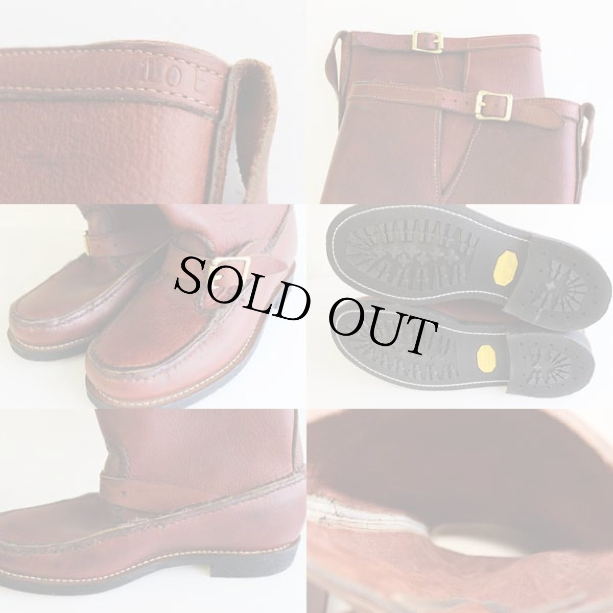 画像3: デッドストック★70s スネークブーツ 10 E★GOKEYゴーキー 	 (3)