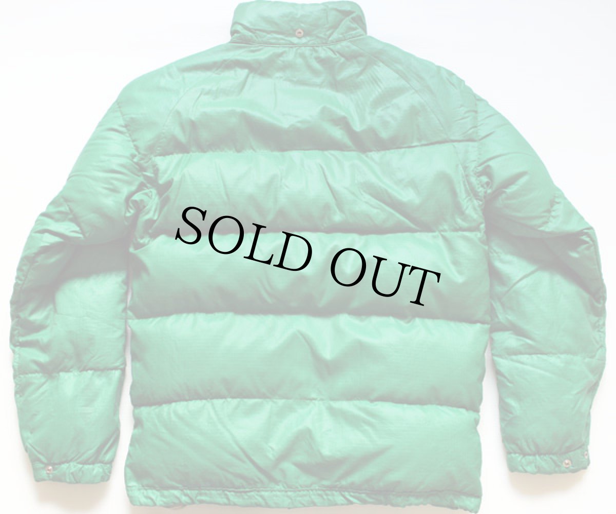 画像2: 80s Alpine Designsアルパインデザイン ダウンジャケット 緑 (2)