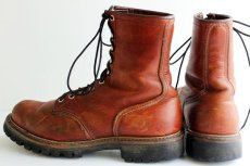 画像2: 80s USA製 REDWINGレッドウイング 899 犬タグ アイリッシュセッター ブーツ 10 (2)