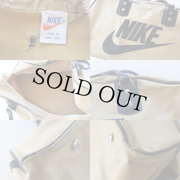 70s NIKEナイキ ボストンバッグ ベージュ - Sixpacjoe Web Shop