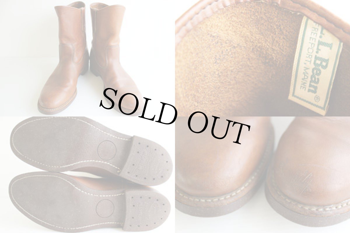 画像3: 80s L.L.Bean ペコスブーツ 茶 9D (3)