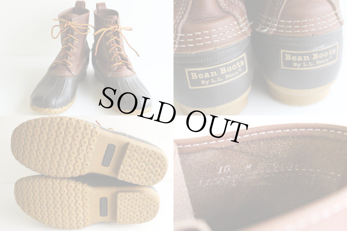 画像3: USA製 L.L.Bean 6ホール ビーンブーツ 10M (3)