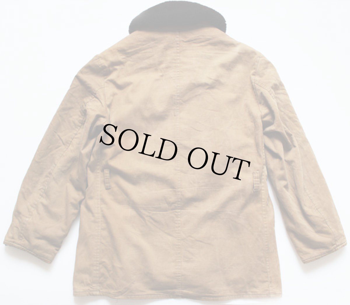 画像2: 40s ショールカラー ムートンライナー コート (2)