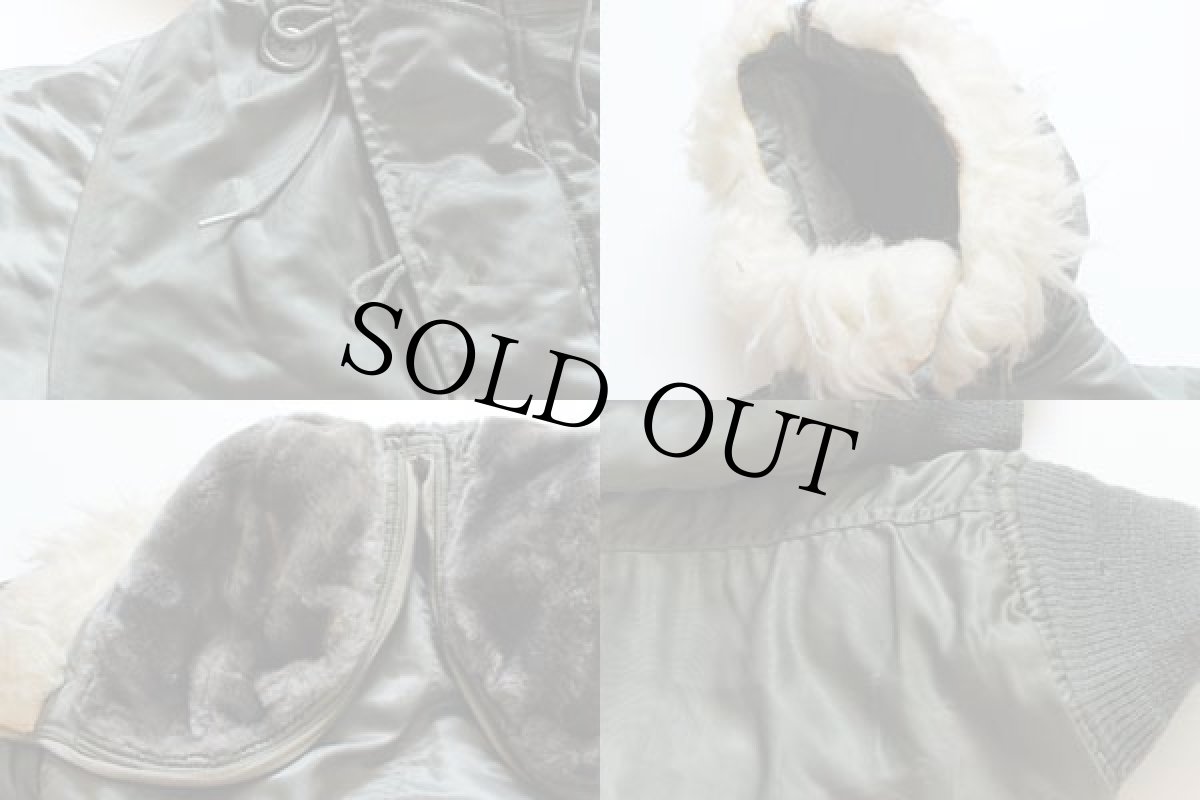 画像3: 70s 米軍 USAF N-2B フライトジャケット M★ALPHAアルファ (3)