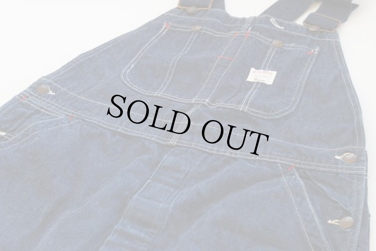 画像2: 60s BIGMACビッグマック ローバック デニム オーバーオール (2)