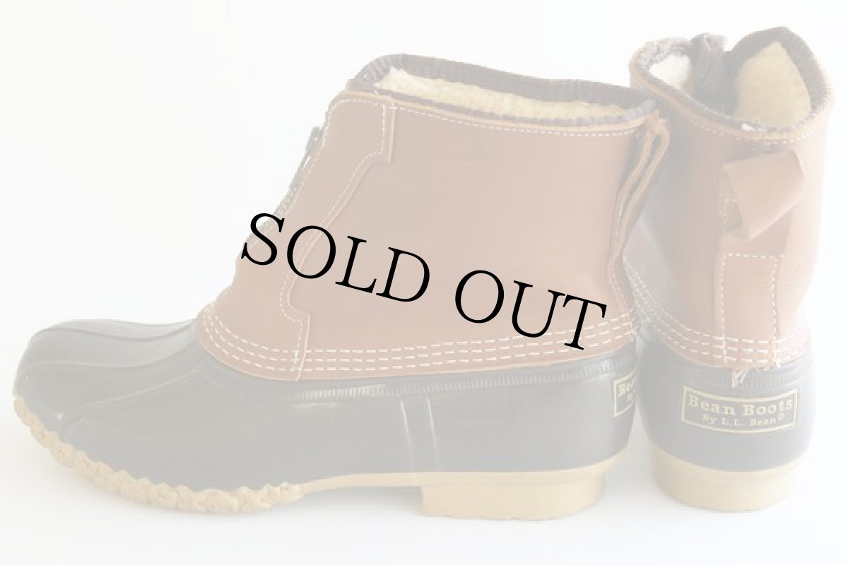 画像2: L.L.Bean ウール ラインド ジップフロント ビーンブーツ 9M (2)