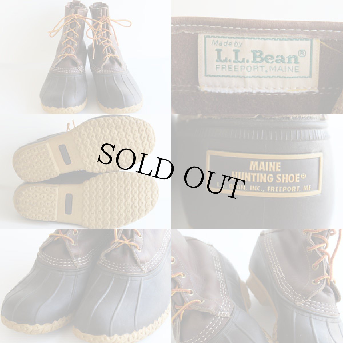 画像3: 80s L.L.Bean メインハンティング ビーンブーツ (3)