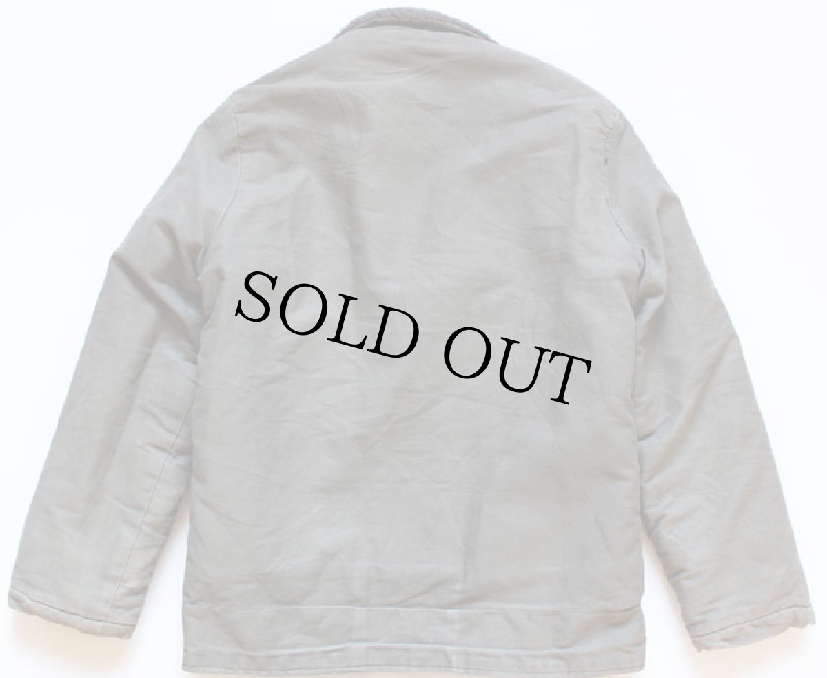 画像2: 60s 民間 N-1タイプ ボアライナー デッキジャケット オリーブドラブ (2)