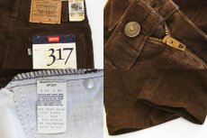 画像3: デッドストック★70s USA製 Levi'sリーバイス 517 コーデュロイパンツ 茶 w32★ブーツカット (3)