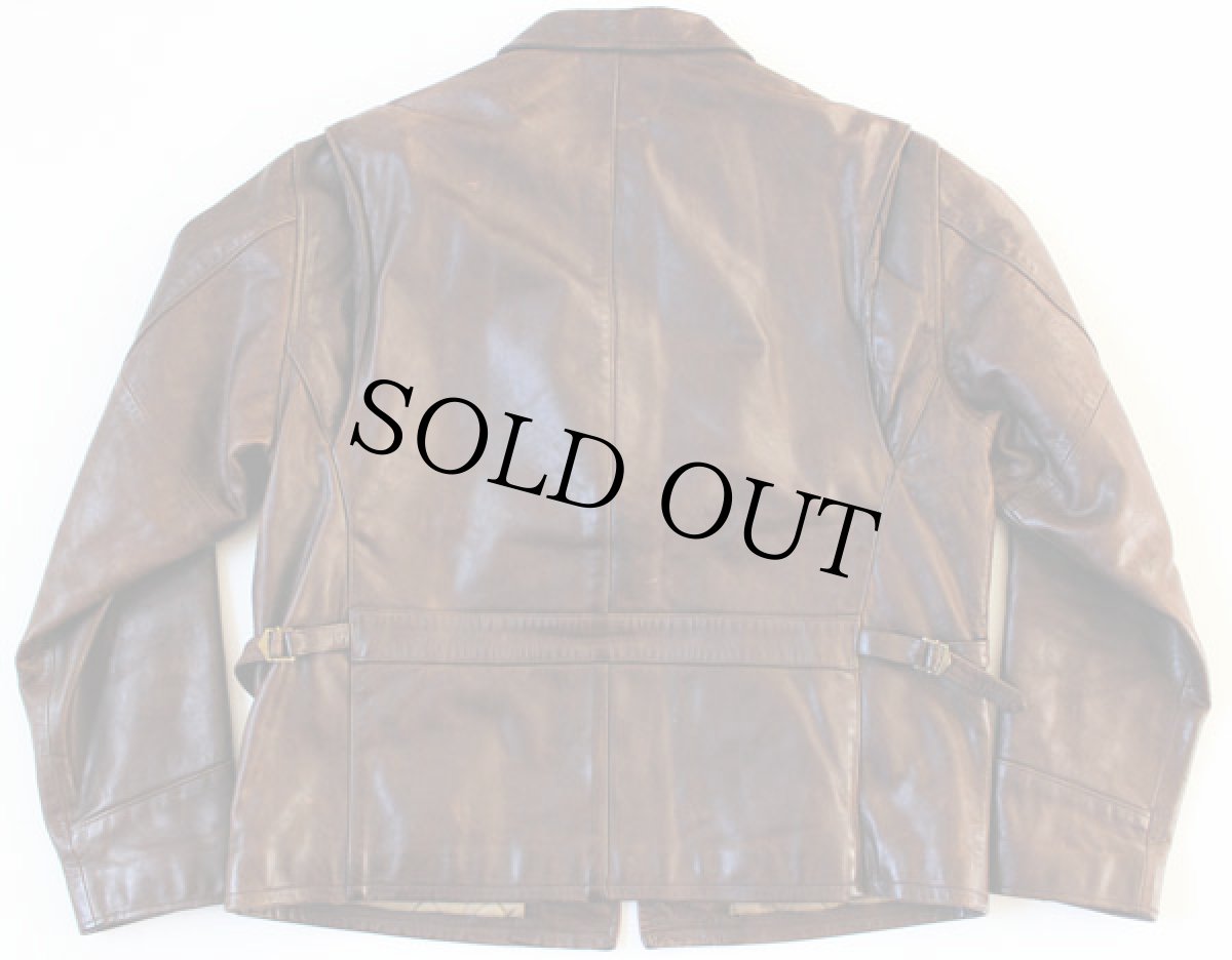 画像2: 00s POLO SPORTポロ スポーツ ラルフローレン レザー スポーツジャケット (2)