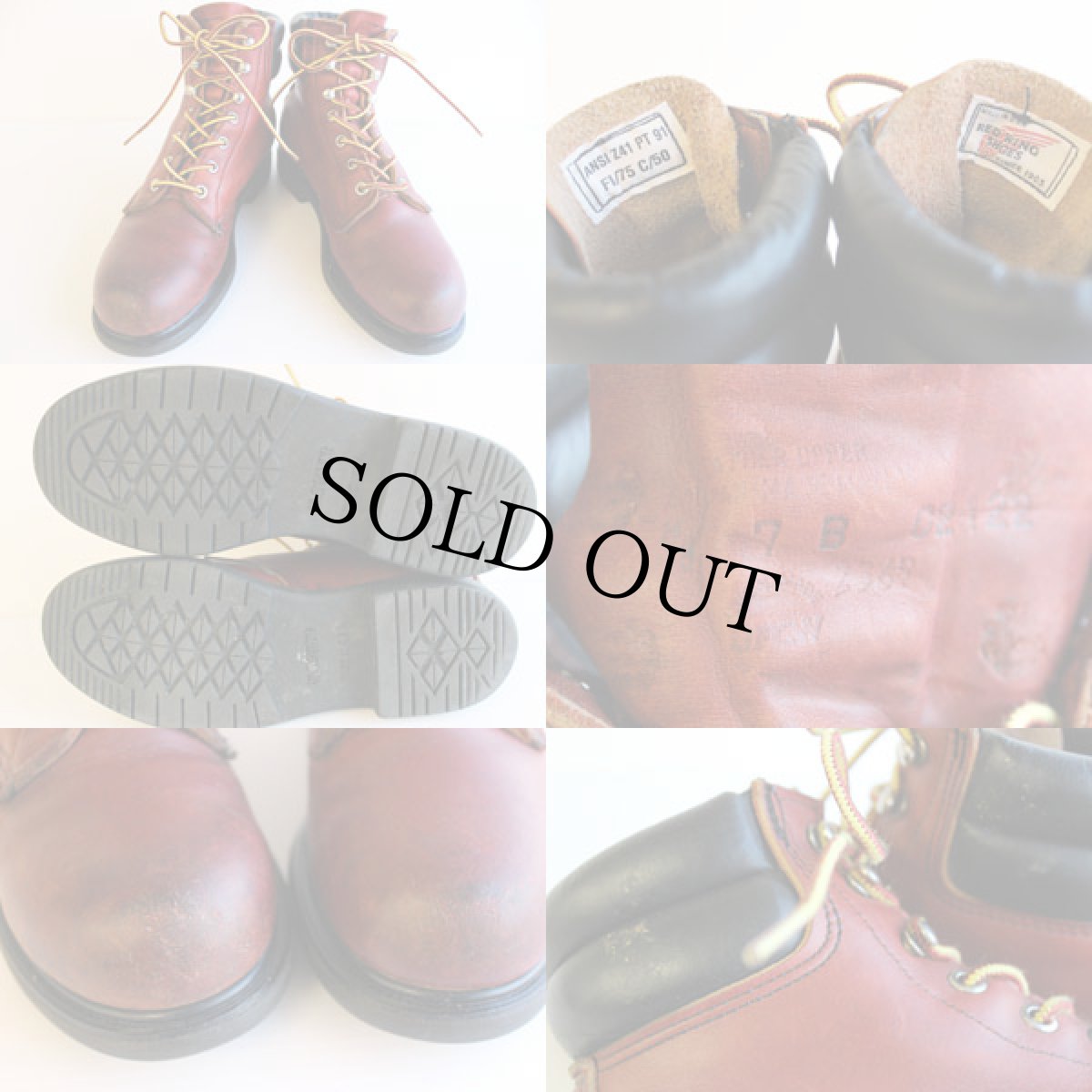 画像3: USA製 REDWINGレッドウイング2369ワークブーツPT91 赤茶7B (3)