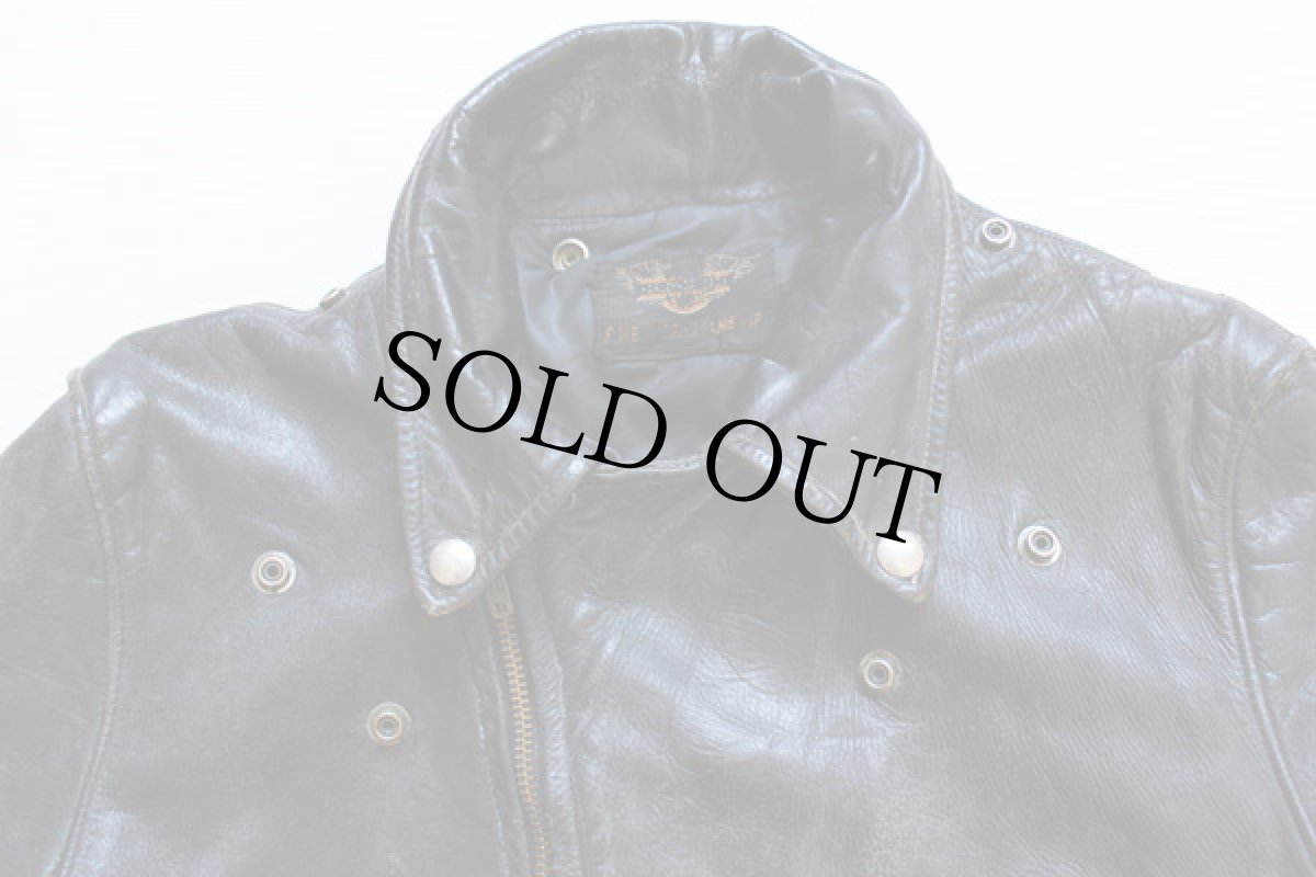 画像4: 50s HARLEY-DAVIDSONハーレーダビッドソン ダブルライダース レザージャケット (4)