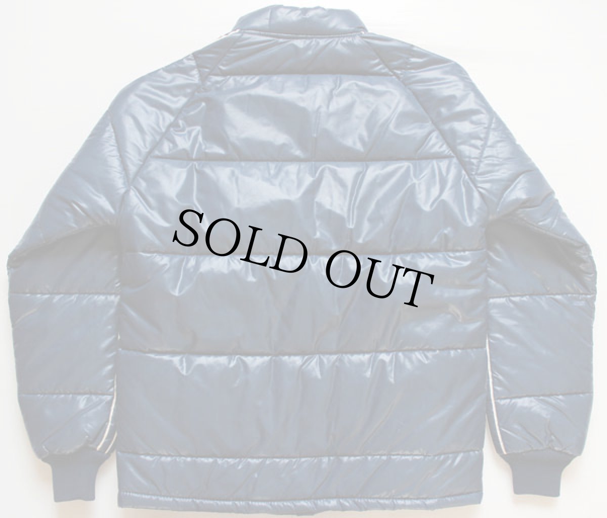 画像2: 70s Swingster パッチ付き 中綿入り ナイロン レーシングジャケット M (2)