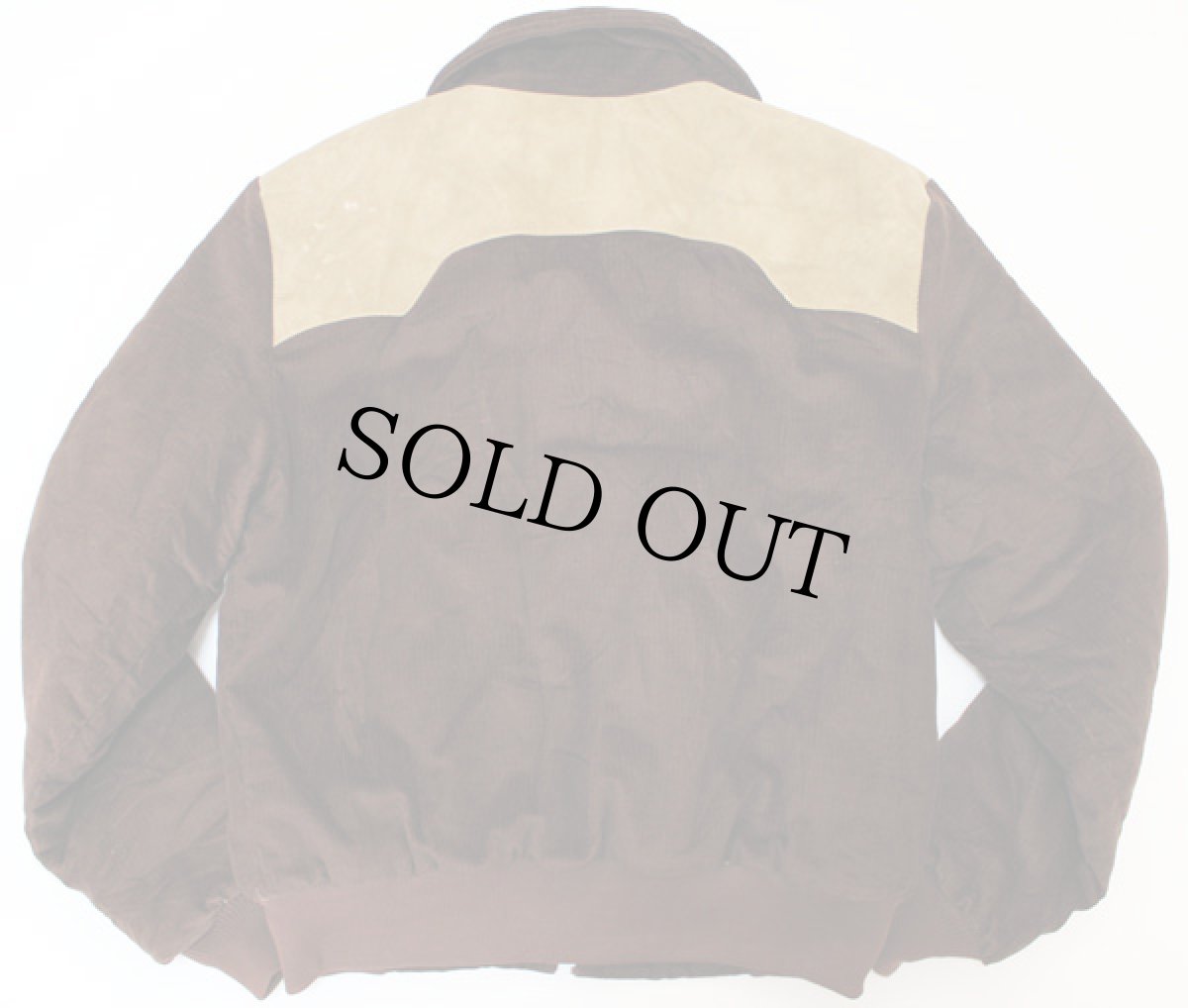 画像2: 70s USA製 Levi'sリーバイス ツートン ヨーク切り替え 中綿コーデュロイジャケット (2)