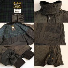 画像3: 90s 英国製 Barbourバブアー BEDALEビデイル オイルドジャケット 黒 44 (3)