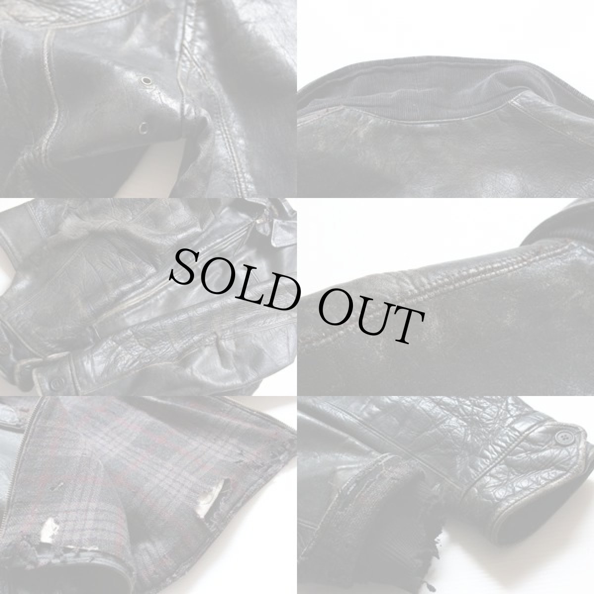 画像3: 40s HERCULESヘラクレス ホースハイド レザー スポーツジャケット (3)