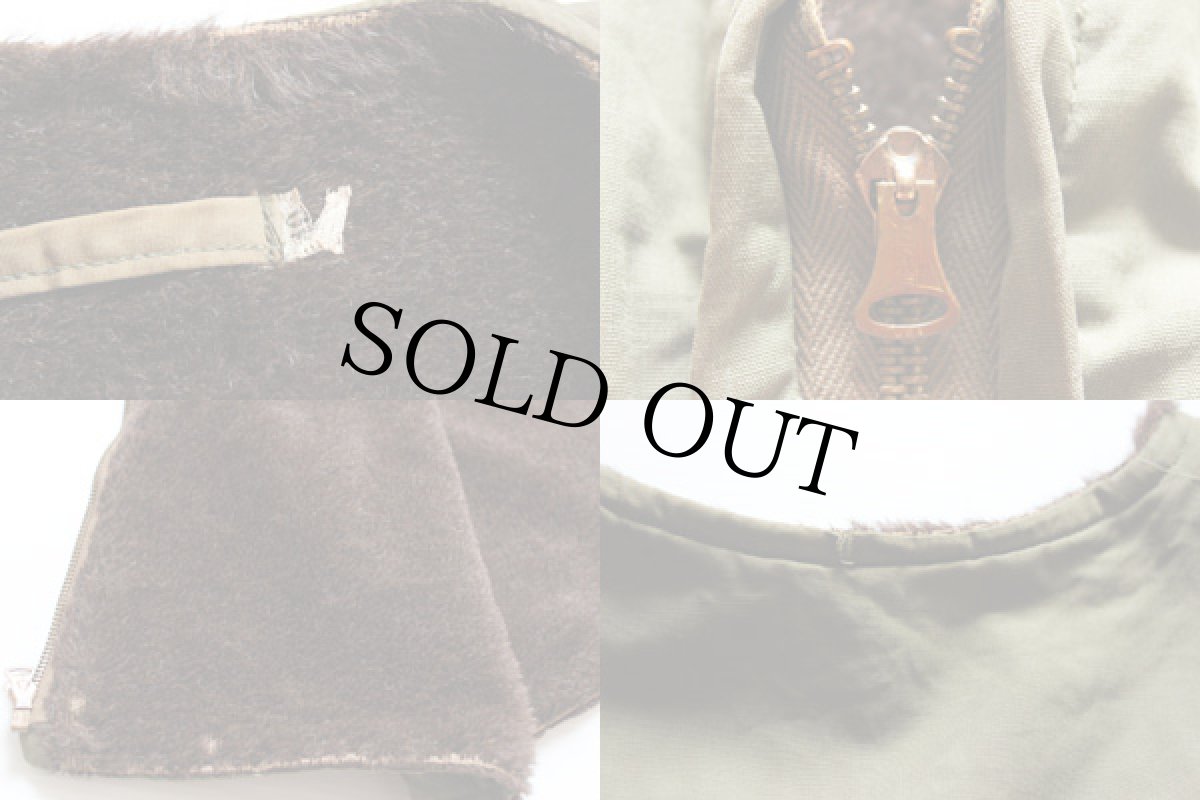 画像3: 40s 米軍 U.S.NAVY アルパカライナー ベスト 40 (3)