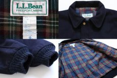 画像3: 80s L.L.Bean ウールジャケット 紺  (3)