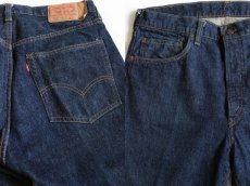 画像2: 70s USA製 Levi'sリーバイス 505 シングル 66前期 耳付き デニムパンツ W36 L30 (2)