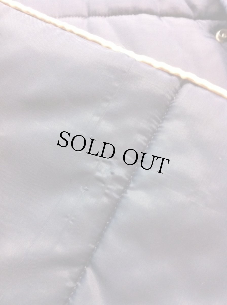 画像5: 70s USA製 HRIZON パッチ付き ナイロン レーシングジャケット 紺 (5)