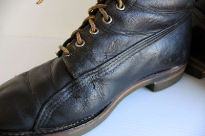 画像2: 70s REDWINGレッドウイング 編み上げブーツ 9.5E