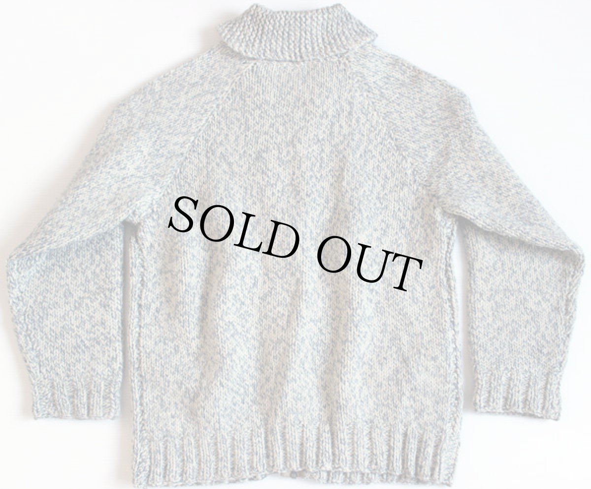 画像2: 60s 無地  ウール カウチンセーター (2)