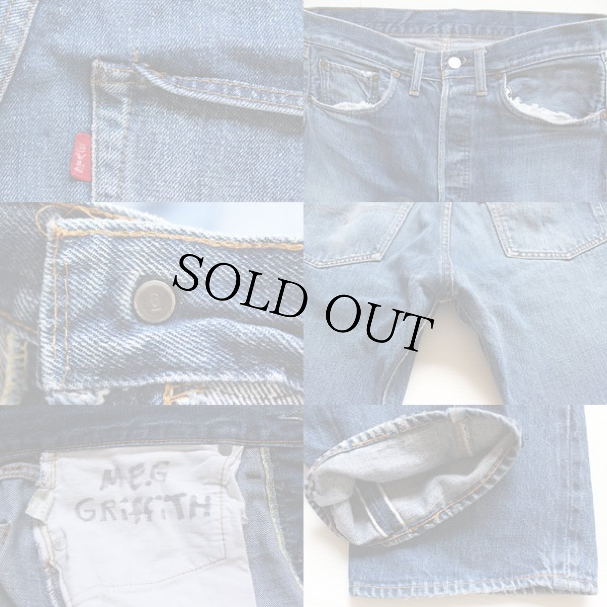 画像3: 70s USA製 Levi'sリーバイス 501 シングル 66前期 デニムパンツ (3)