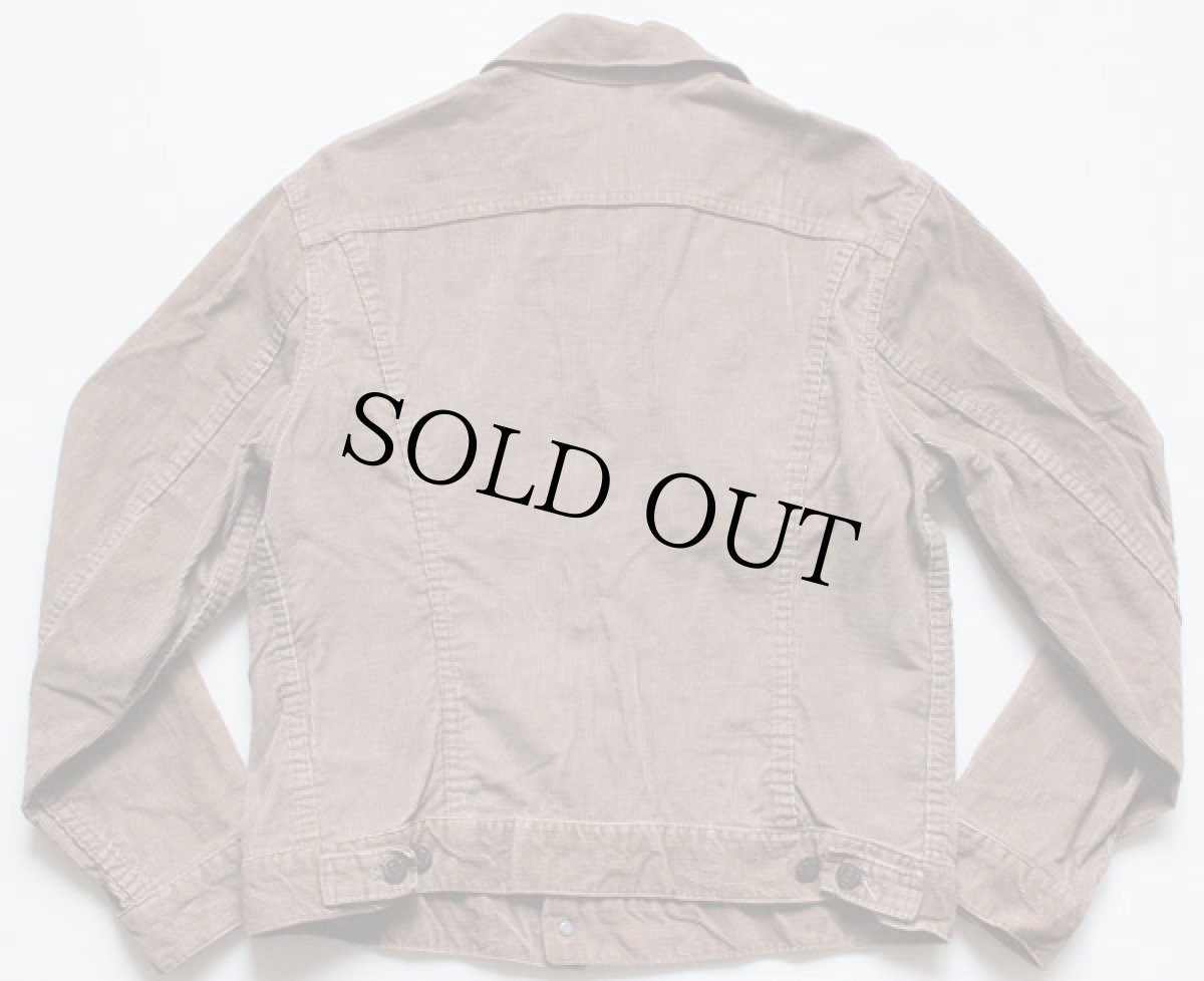 画像2: 70's Levi'sリーバイス コーデュロイジャケット茶40 (2)