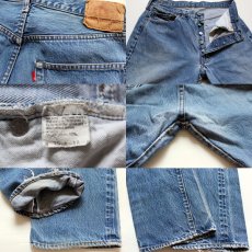 画像3: 80s USA製 Levi'sリーバイス 501 赤耳 デニムパンツ w35 L38 (3)