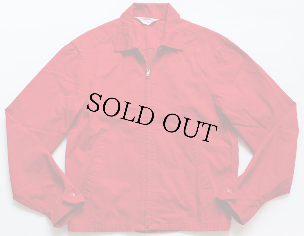 画像2: 60s BSA ボーイスカウト パッチ付き コットンジャケット 赤 (2)