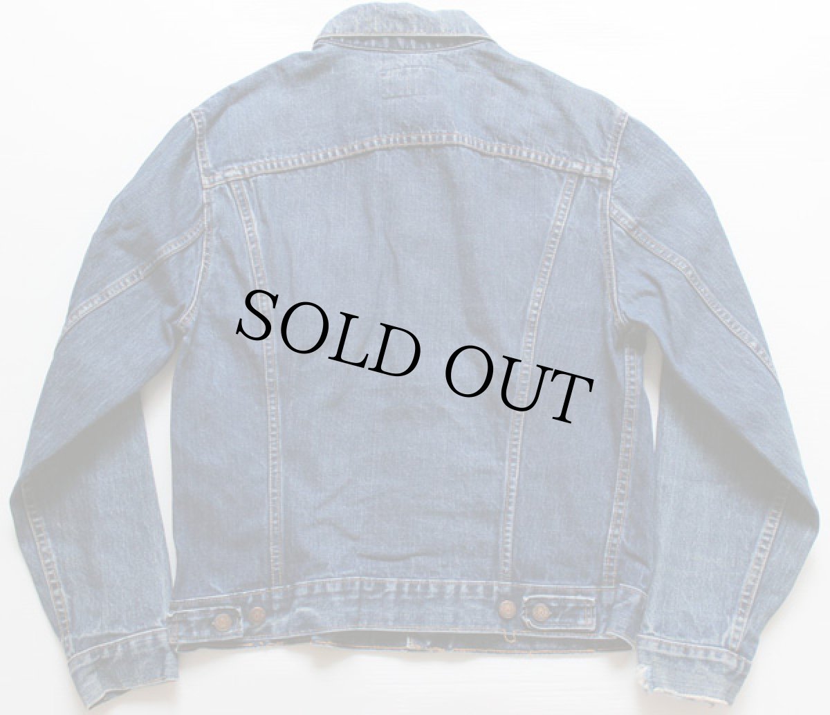 画像2: 60s LEVI'Sリーバイス 70505 BIGE デニムジャケット (2)