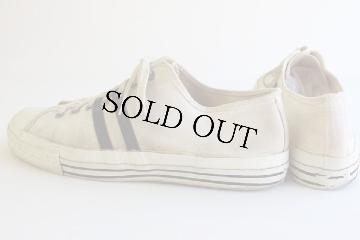 画像2: 70s USA製 キャンバス スニーカー ローカット 11 (2)