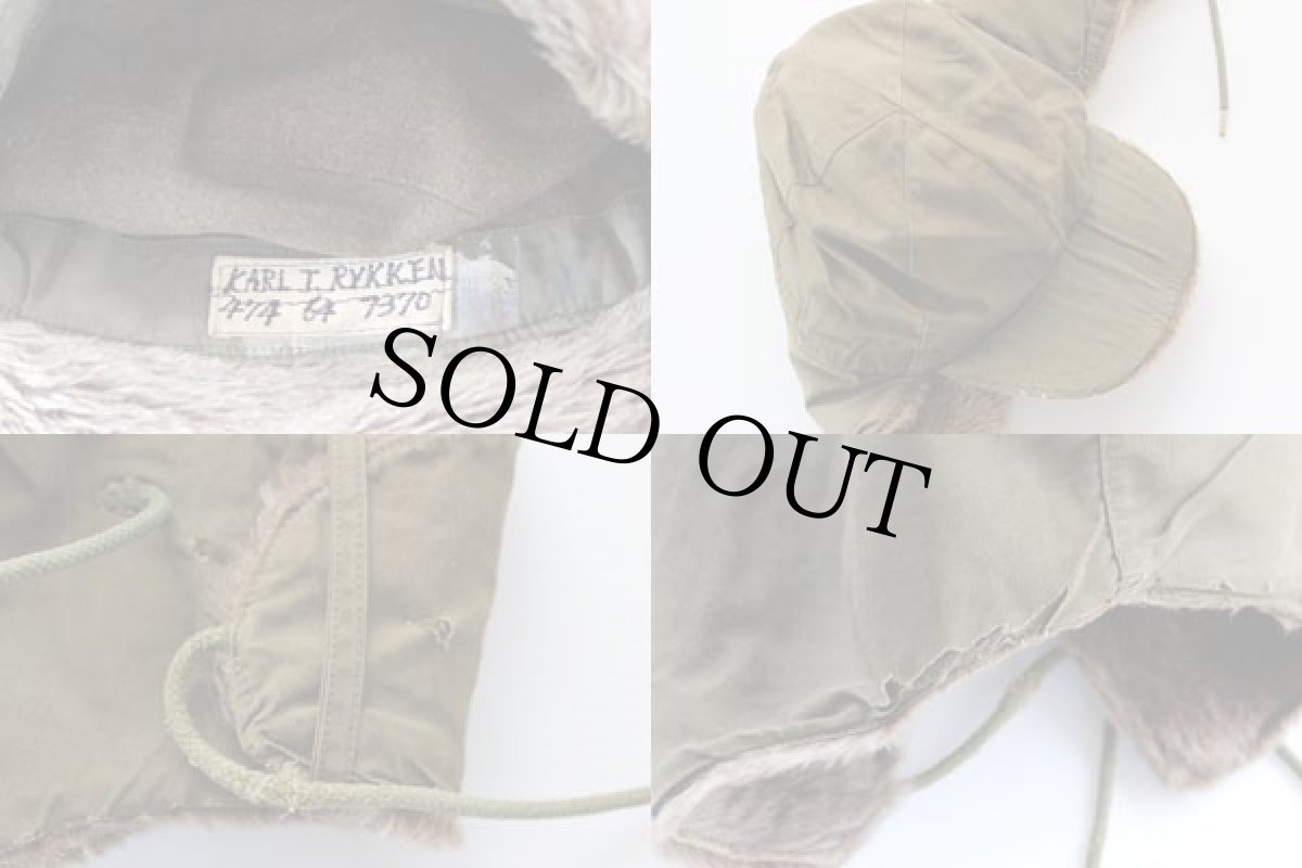 画像3: 40s 米軍 M-43 パイルキャップ (3)