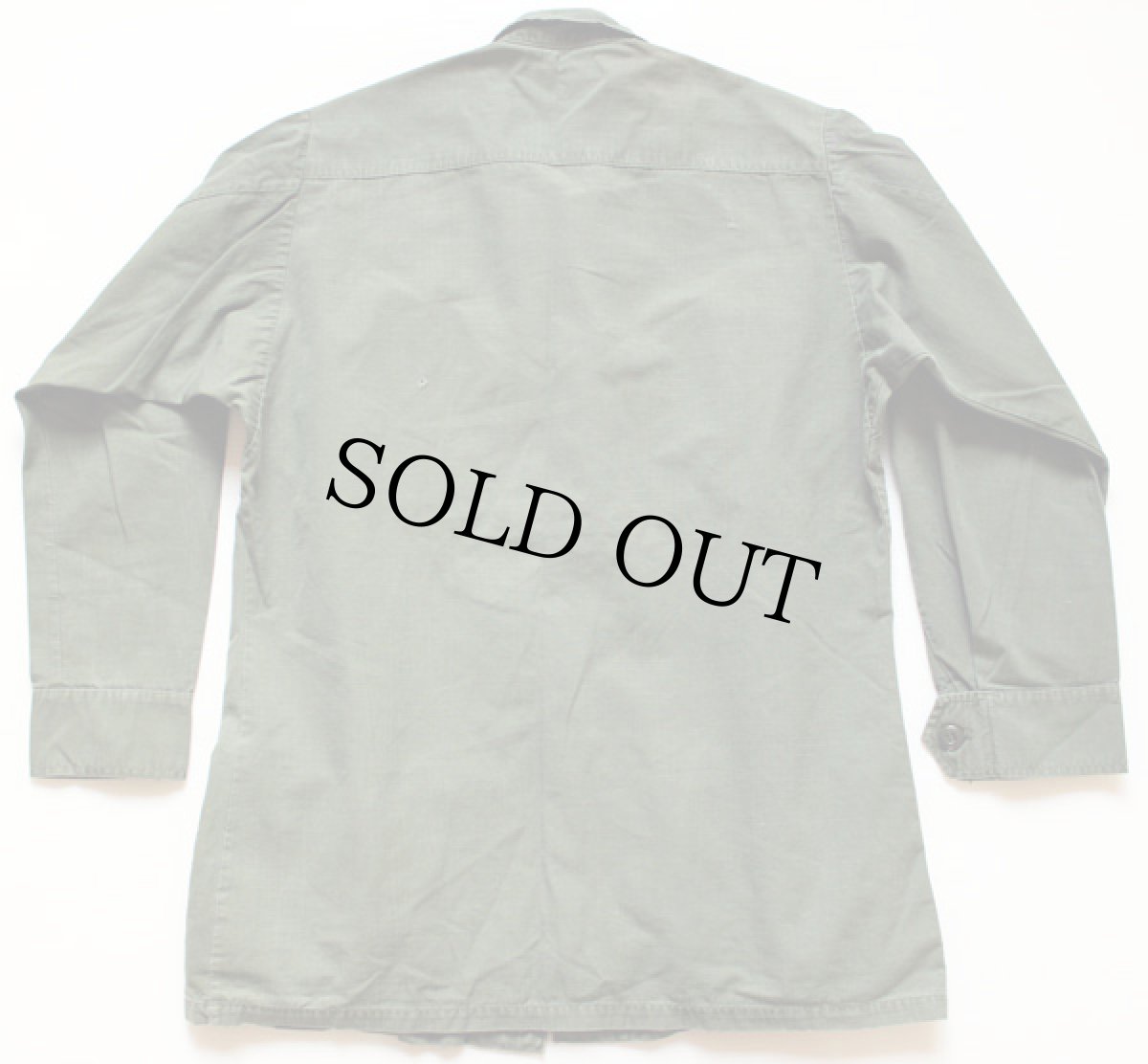 画像2: 60s 米軍 U.S.ARMY パッチ付き ジャングルファティーグジャケット S-R (2)