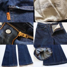 画像3: 70s USA製 Levi'sリーバイス 646 シングル 66前期 デニムパンツ★ベルボトム (3)