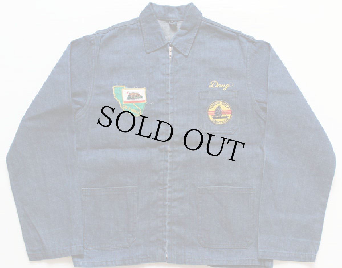 画像2: 70s デニム スーベニア ツアージャケット M (2)