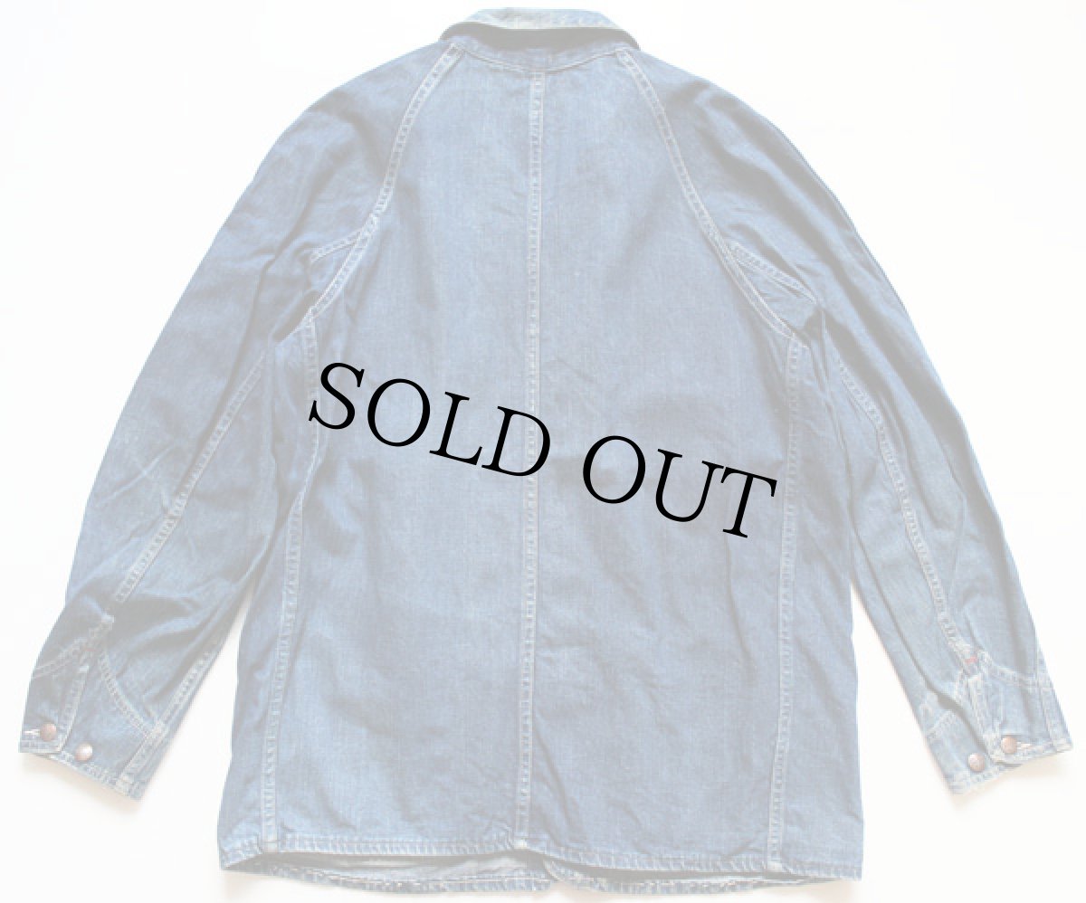 画像2: 40s USA製 J.C.PENNEY PAYDAY インディゴ デニム カバーオール (2)