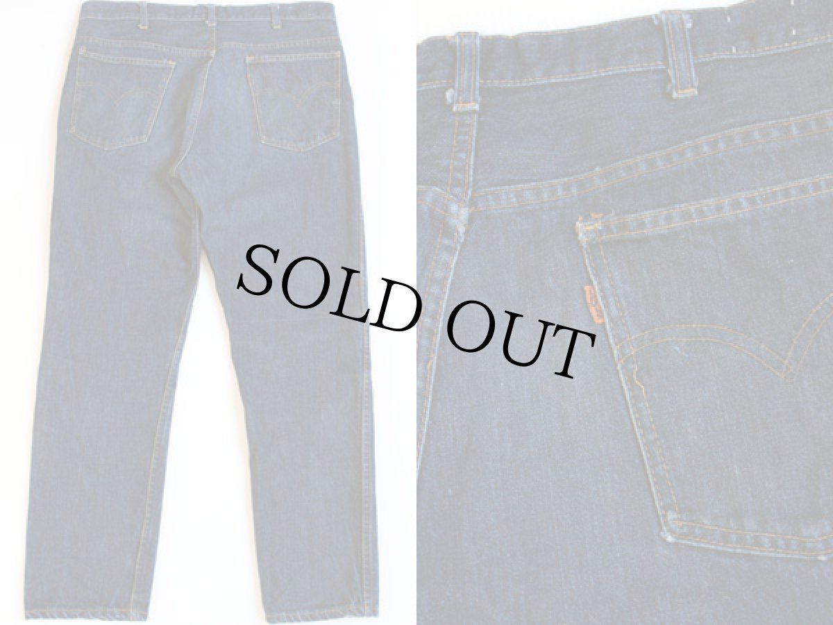 画像2: 60s LEVI'Sリーバイス 606 BIGE デニムパンツ w36 (2)