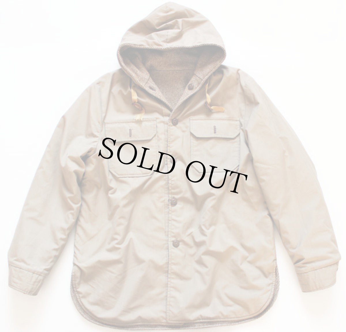 画像2: 70s Woolrichウールリッチ リバーシブル ツイード ウールパーカー M (2)