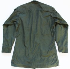 画像2: 60s 米軍 U.S.ARMY ジャングルファティーグジャケット 3rd ノンリップ XS-R (2)