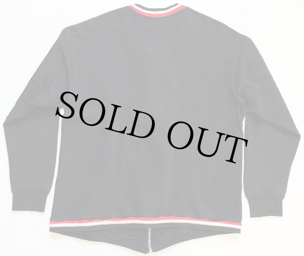 60s UNKNOWN フルジップ スウェット 黒 - Sixpacjoe Web Shop
