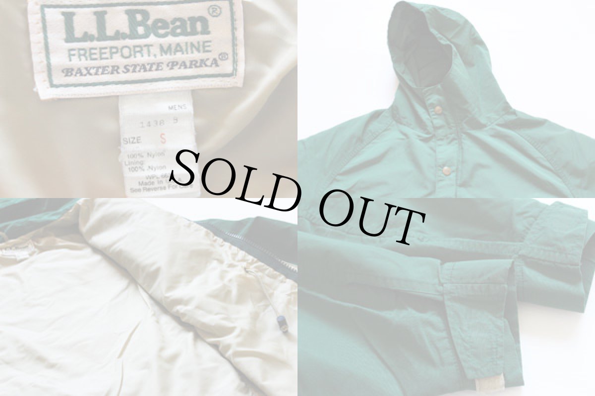 画像3: 80s L.L.Bean マウンテンパーカー 緑 S (3)